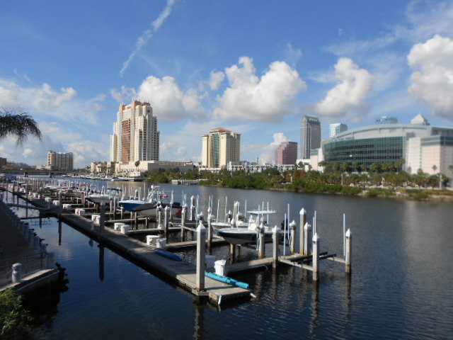 I am writing today from the beautiful Tampa Bay area.